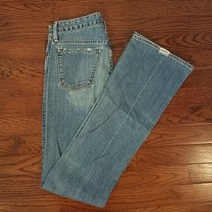 Earnest Sewn Hefner Mat Blue Bootcut Jeans
